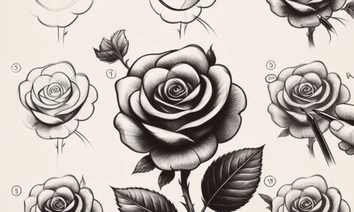 How to Draw a ROSE