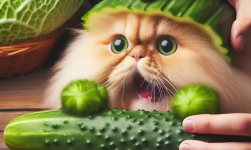 Why are Cats scared of Cucumbers